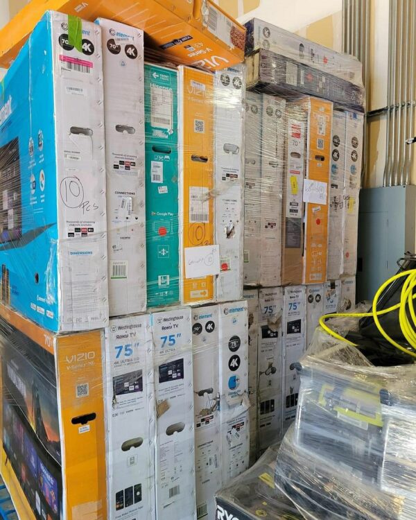 Customizable TV Pallets for shipping and logistics